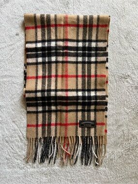 James Pringle Weavers 100% Pure New Wool Plaid Scarf
